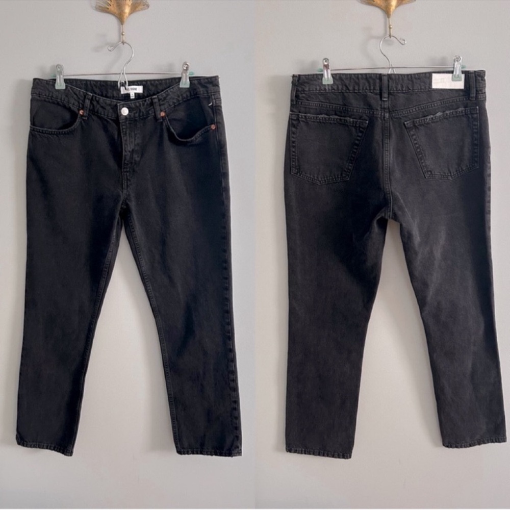 RE/DONE 70s low-rise straight-leg jeans - Picture 2 of 5
